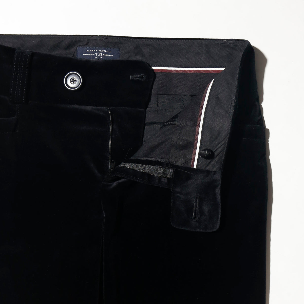 00's banana republic lowrise velvet flare slacks