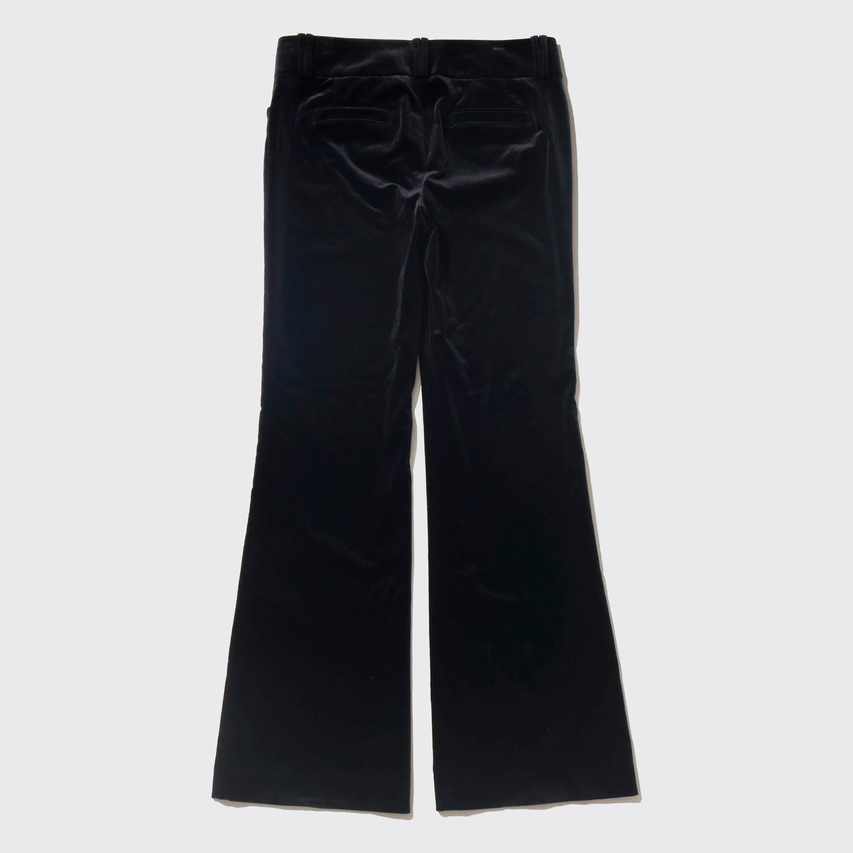00's banana republic lowrise velvet flare slacks