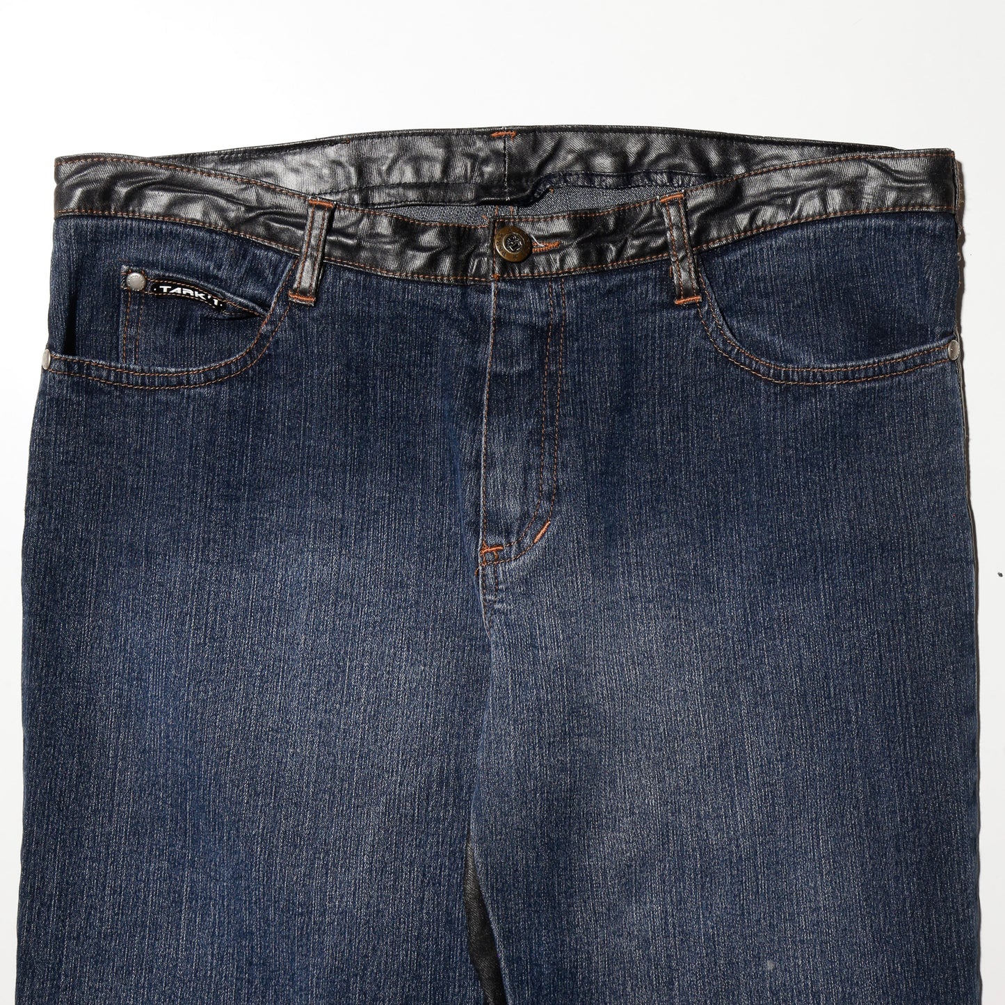 vintage 90's euro double face flare jeans