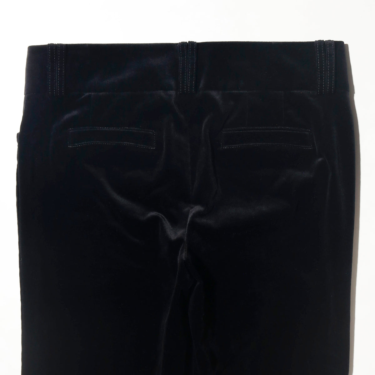 00's banana republic lowrise velvet flare slacks