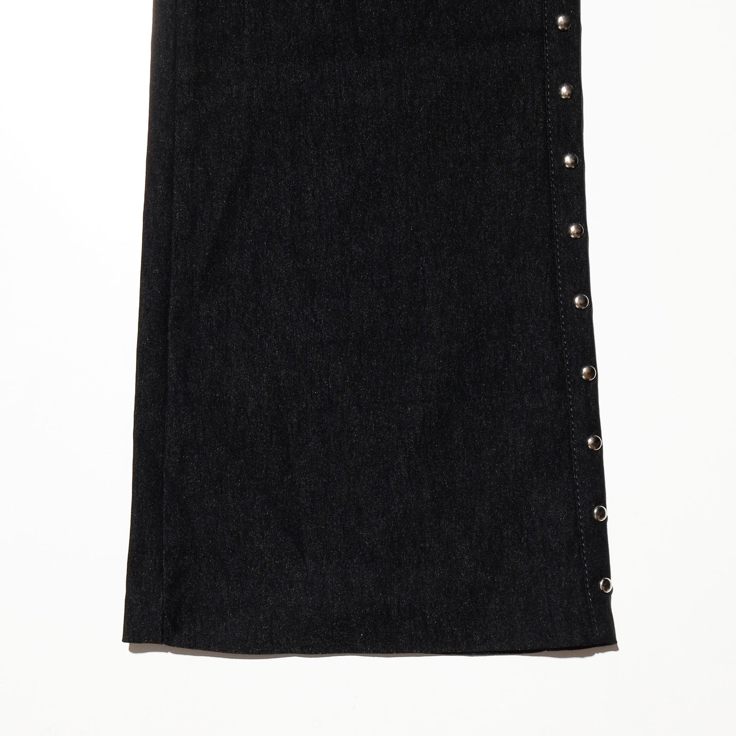 vintage studs stretch flare trousers