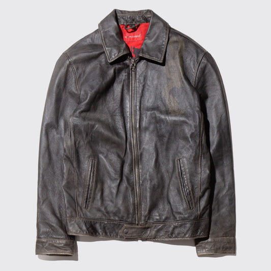 vintage dragon leather jacket