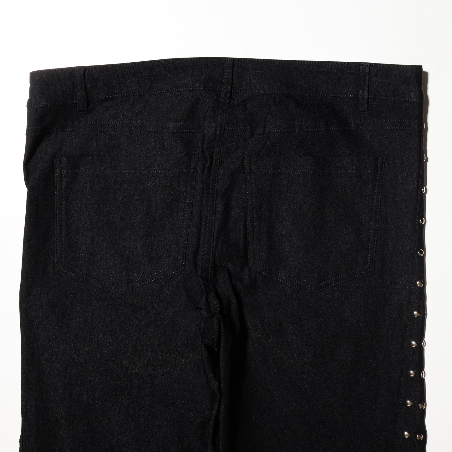 vintage studs stretch flare trousers