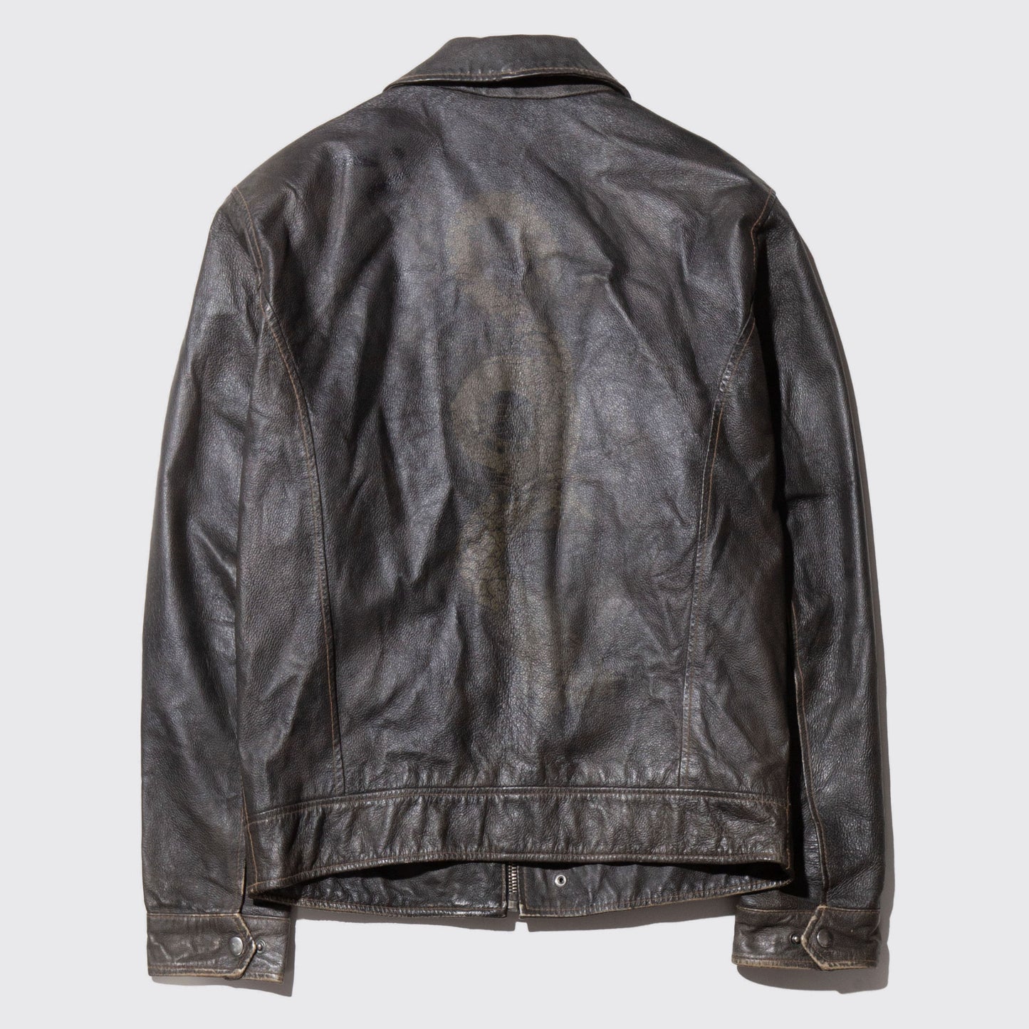 vintage dragon leather jacket