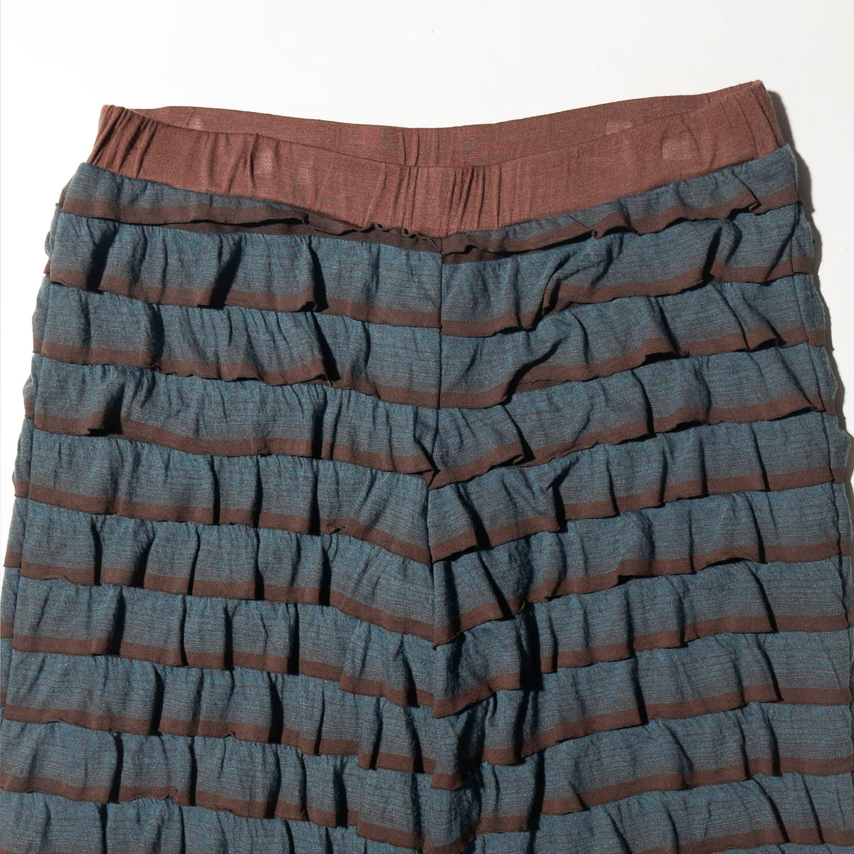 vintage scale border flare pants