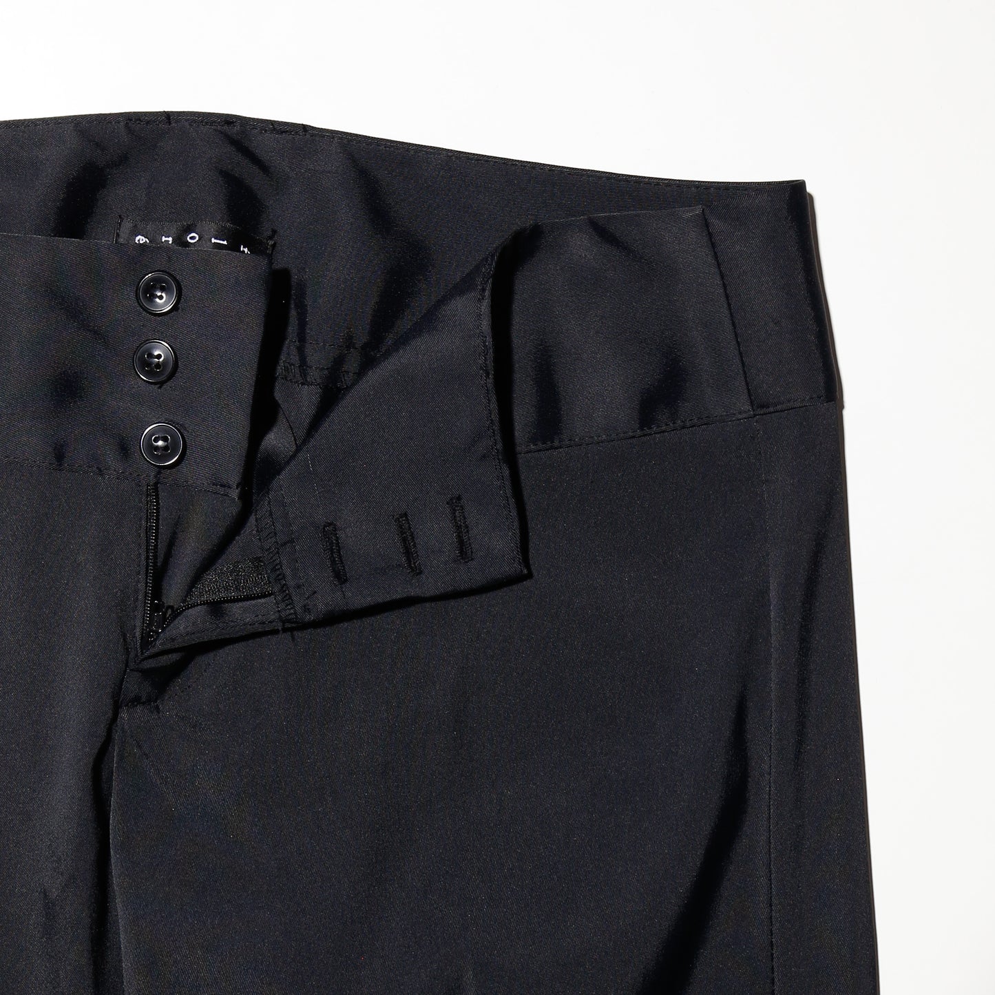 vintage low rise flare trousers