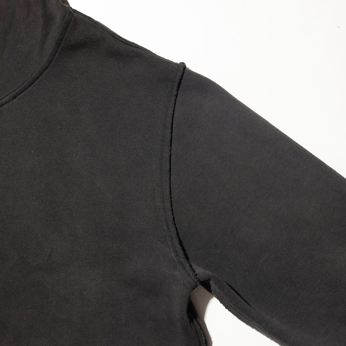 vintage belted pyramid studs hoodie