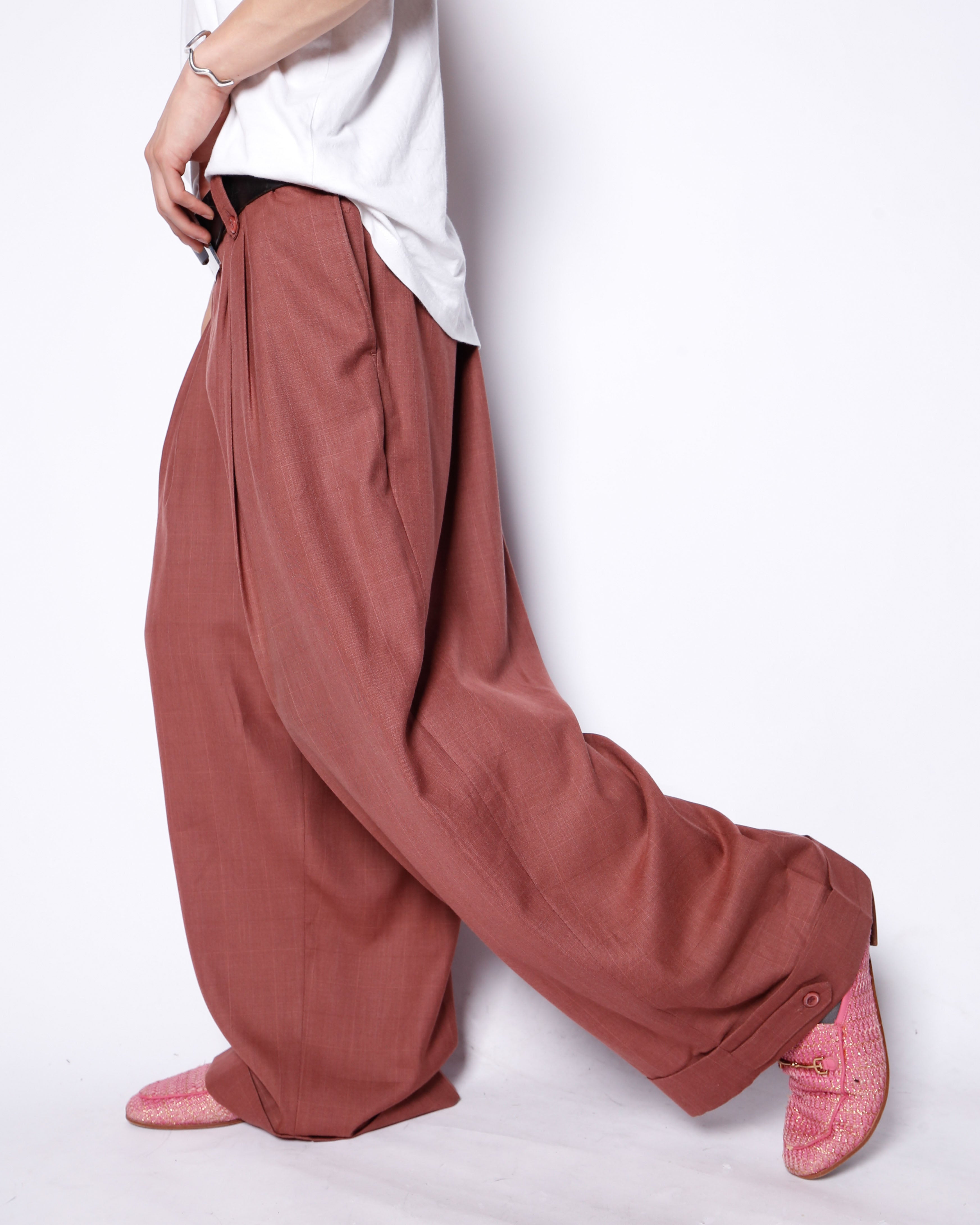 USA製 Smokey Joe's wide slacks vintage smokey joes tucked wide slacks – NOILL