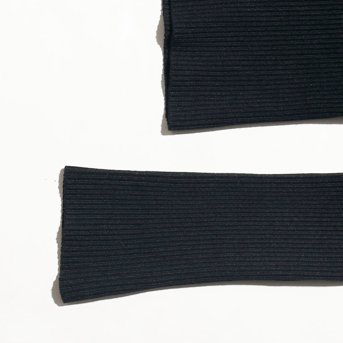 vintage side zipper ribbed sweater