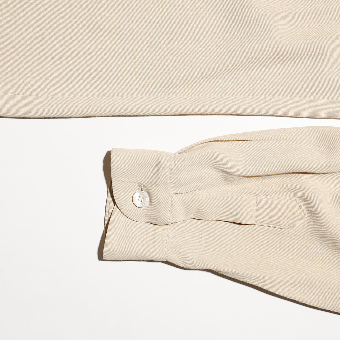 vintage rayon open collar shirt