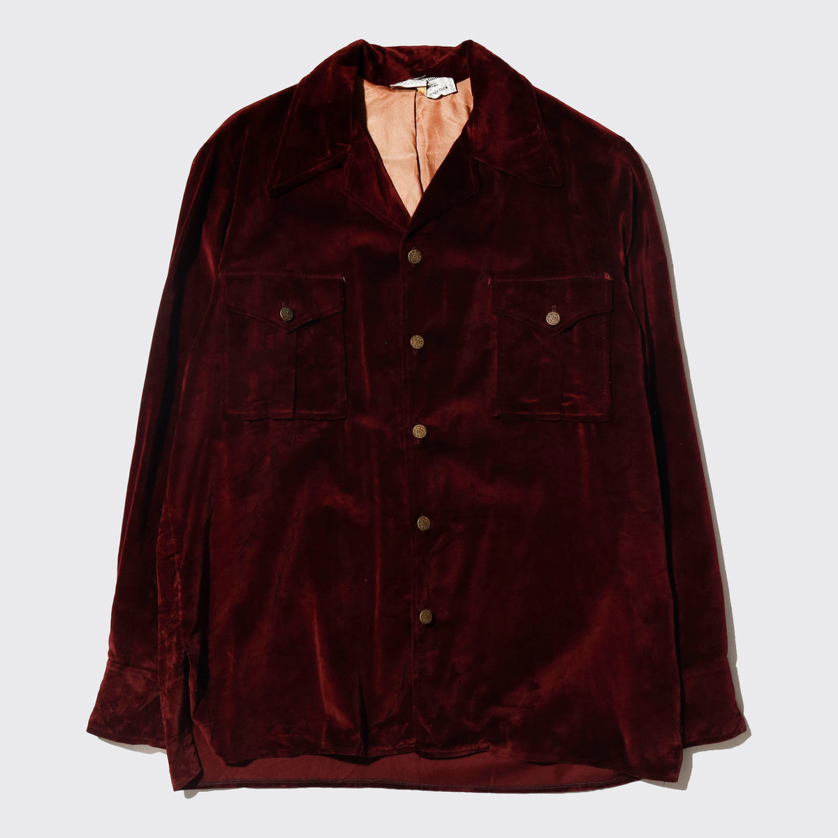 vintage 70's john alexander velour trucker jacket