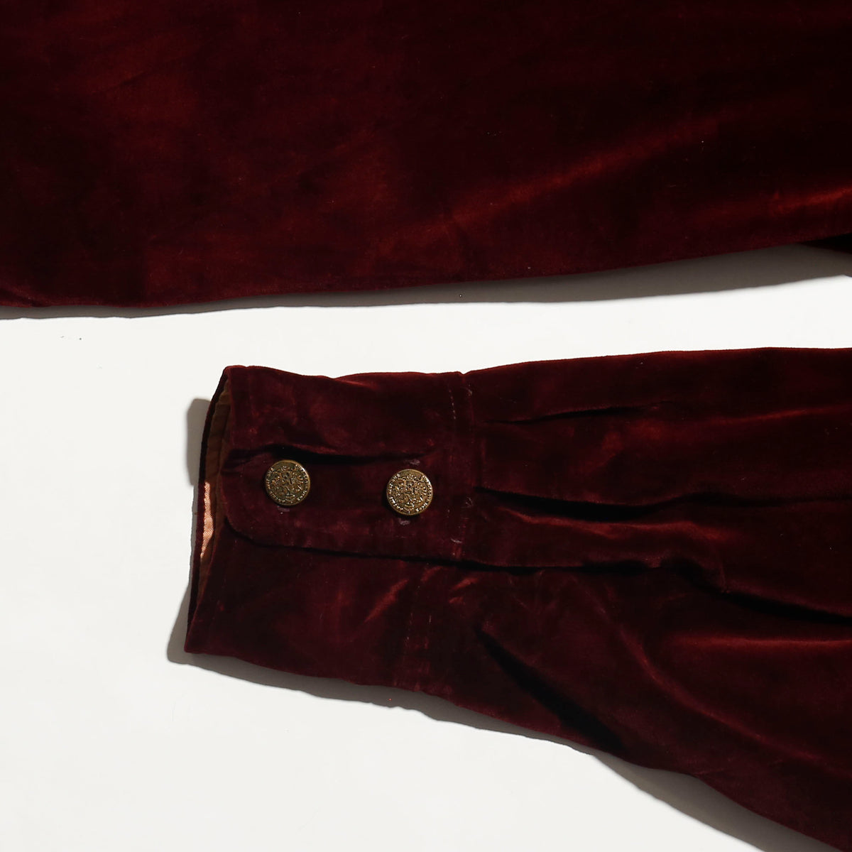 vintage 70's john alexander velour trucker jacket
