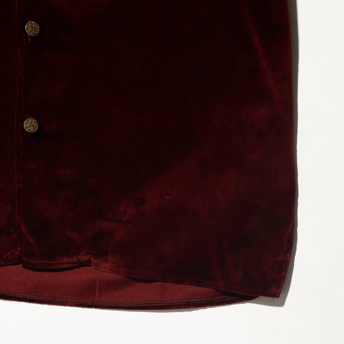 vintage 70's john alexander velour trucker jacket