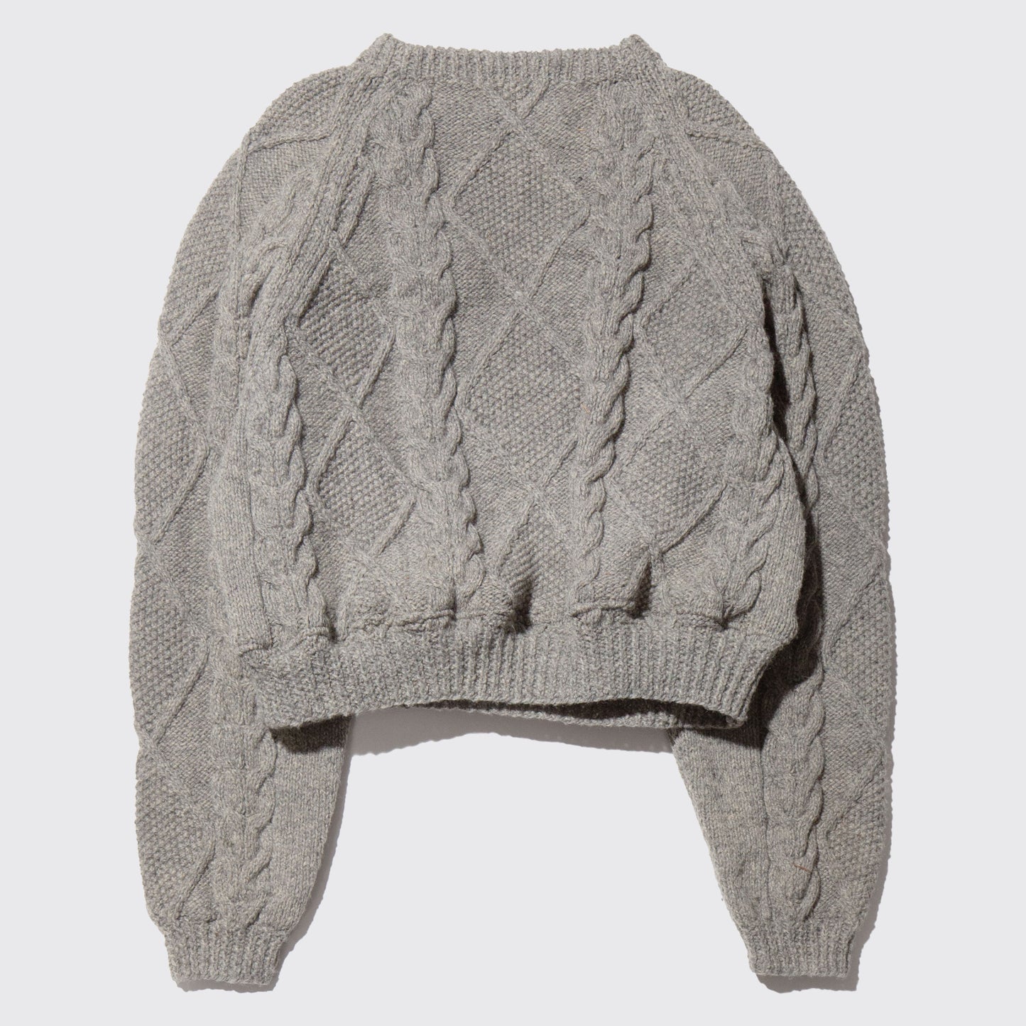 vintage cropped alan sweater