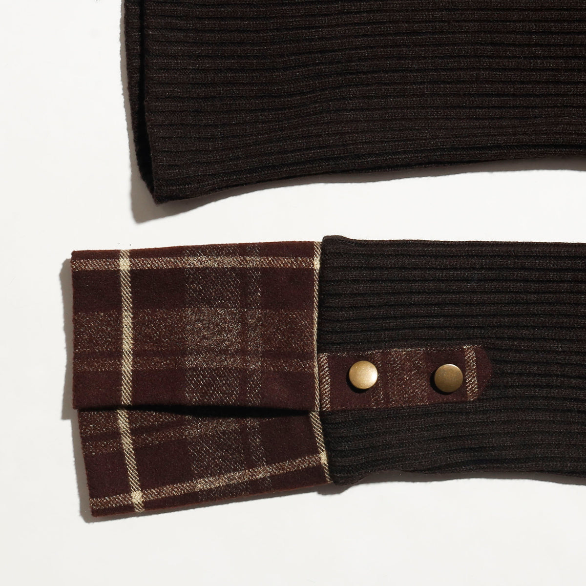 vintage switch rib knit polo shirt