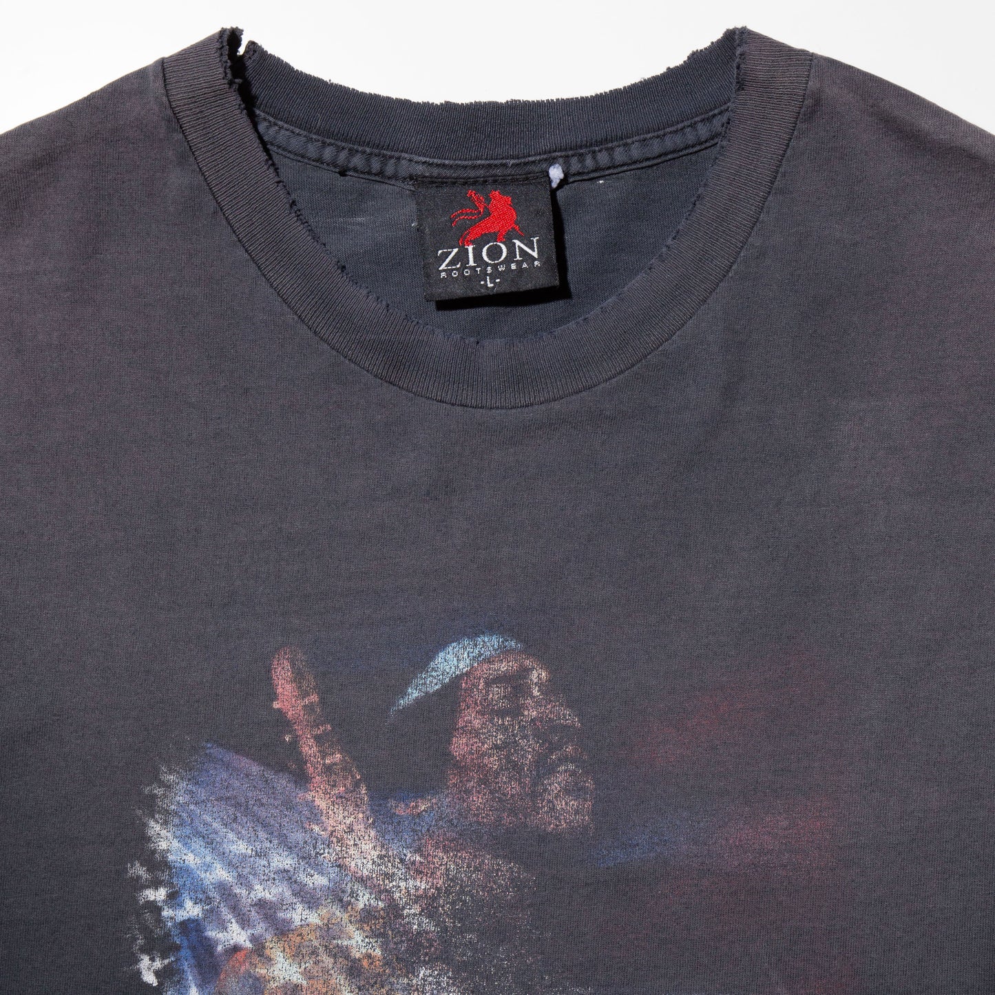 vintage just2000's Jimi Hendrix cut off t-shirt