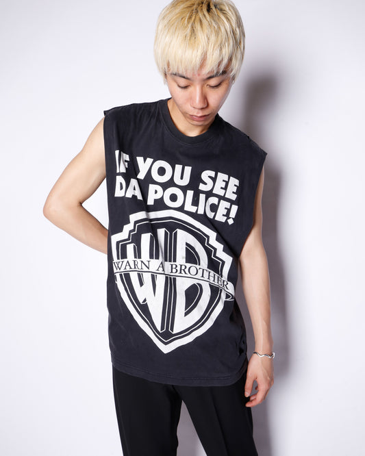 vintage "if you see da police!" n/s t-shirts
