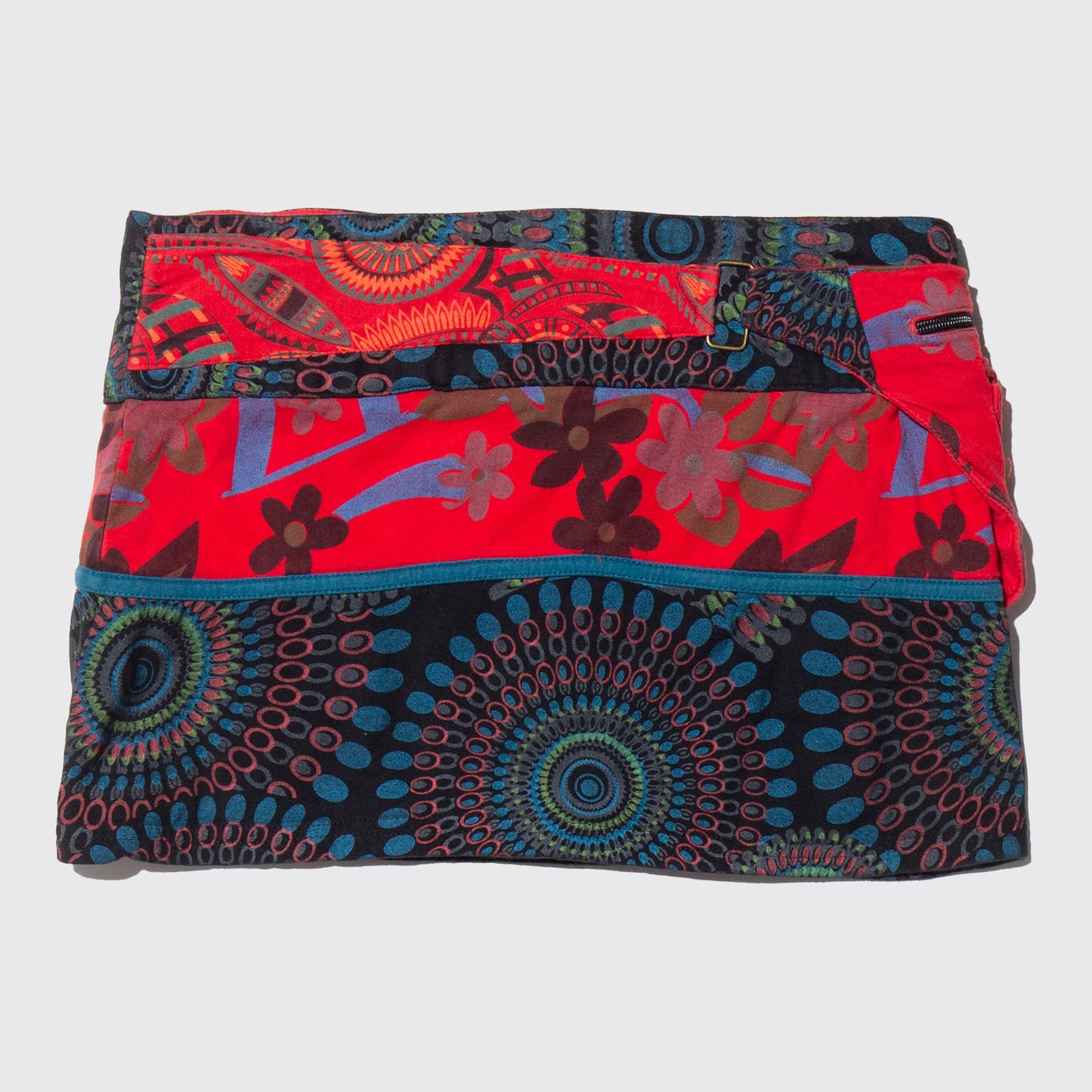 vintage boho wrap skirt