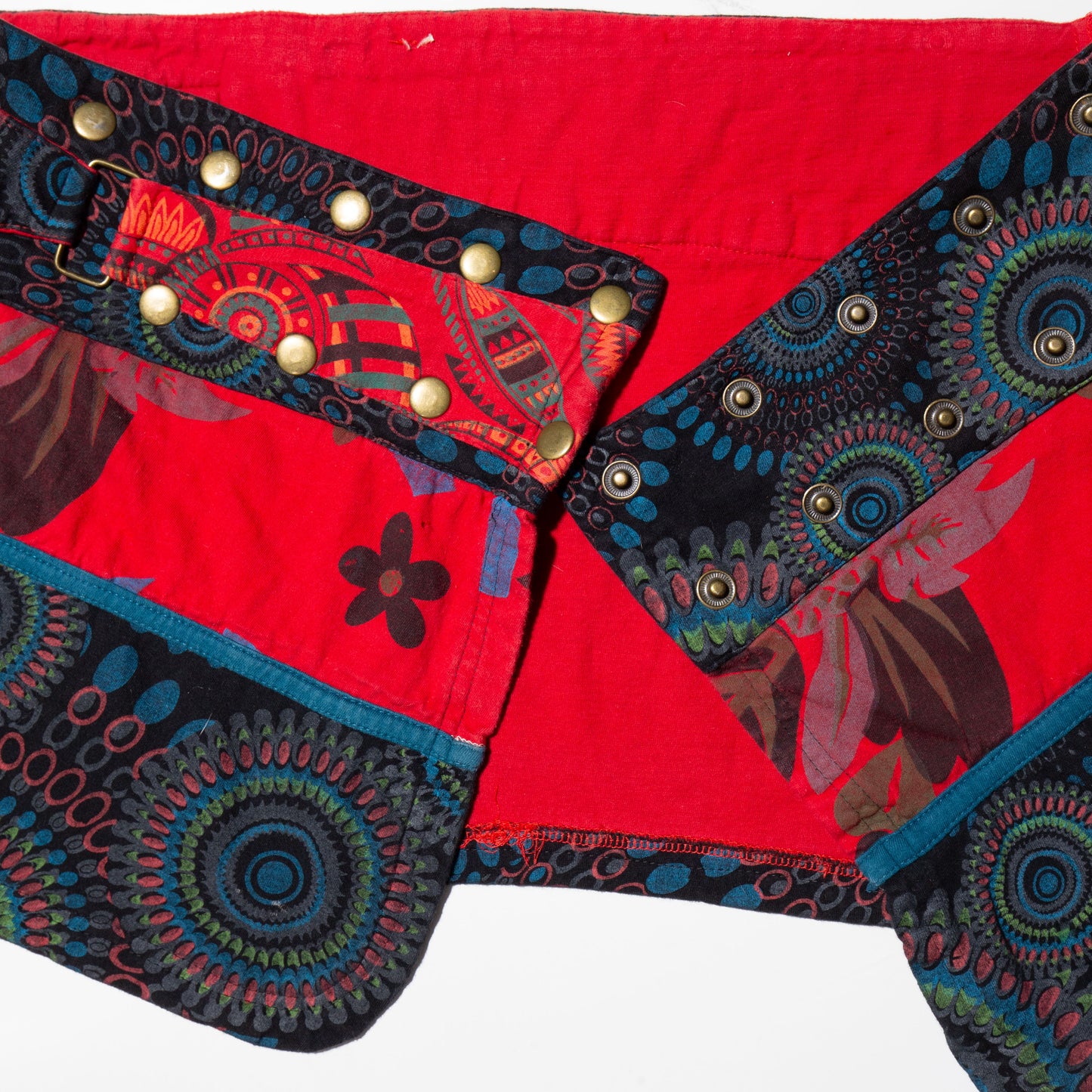 vintage boho wrap skirt