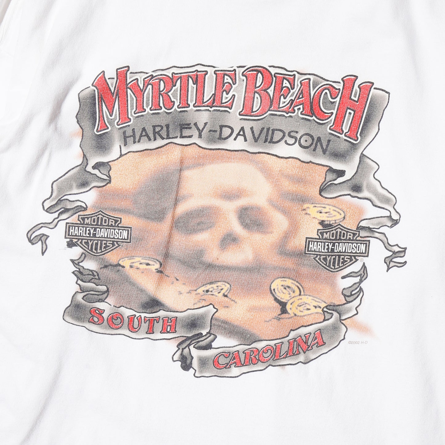 vintage 00's harley-davidson Myrtle Beach South Carolina l/s t-shirt