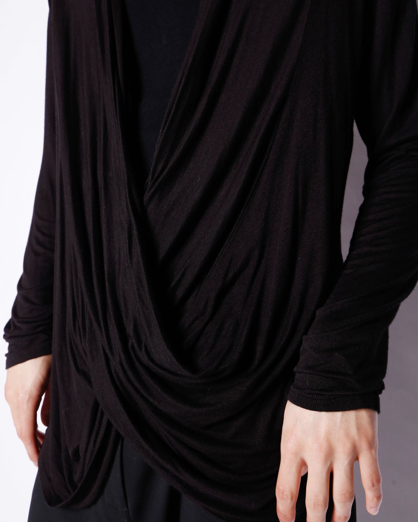 vintage twist drape cut sew