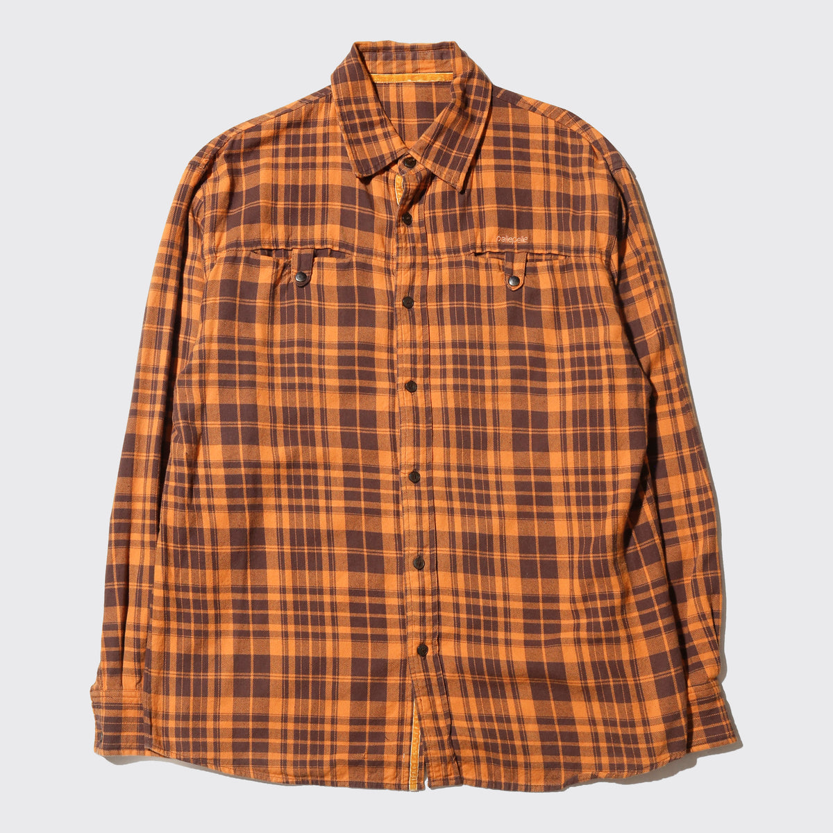 vintage pelle pelle 2p check shirt