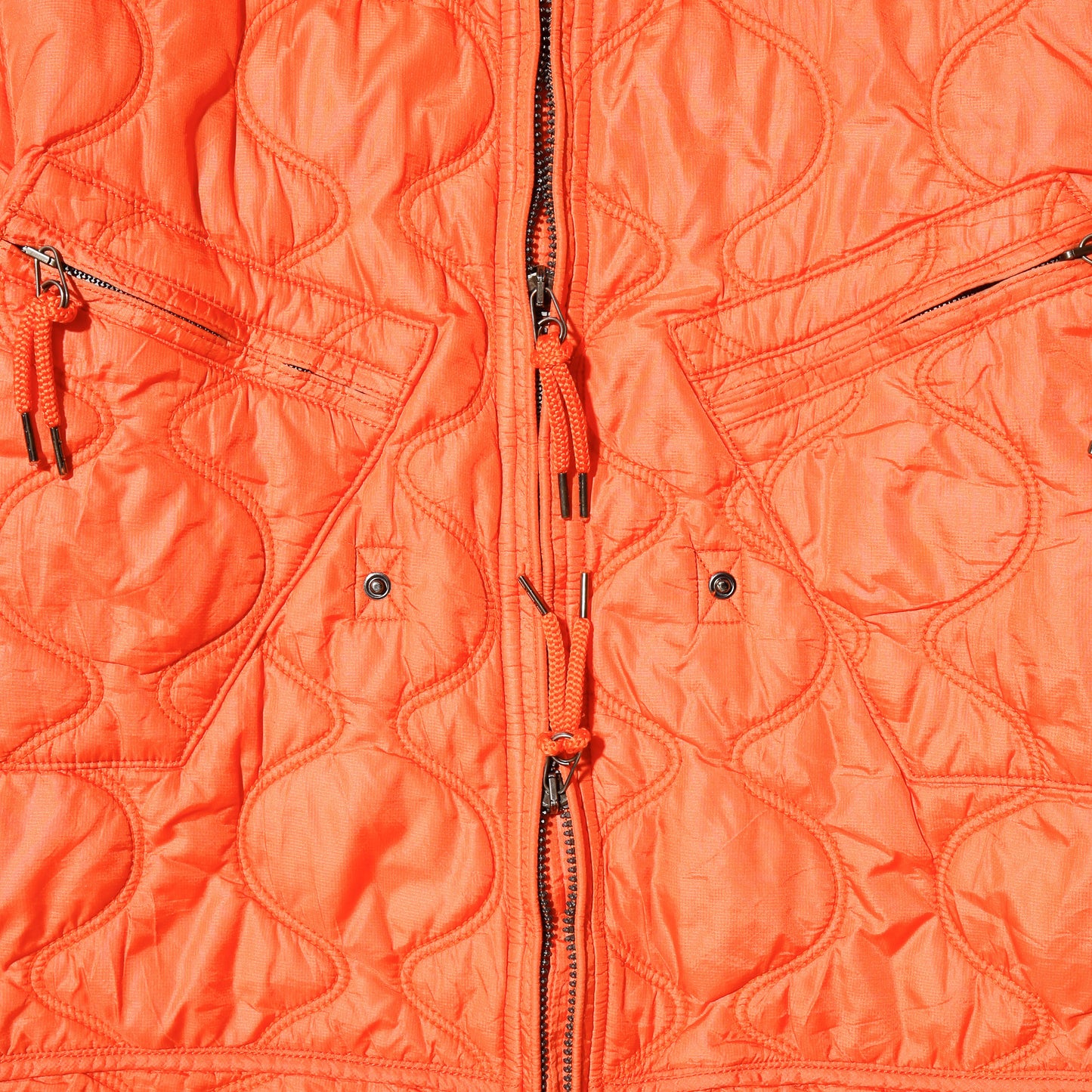 vintage onion quilted techno jacket