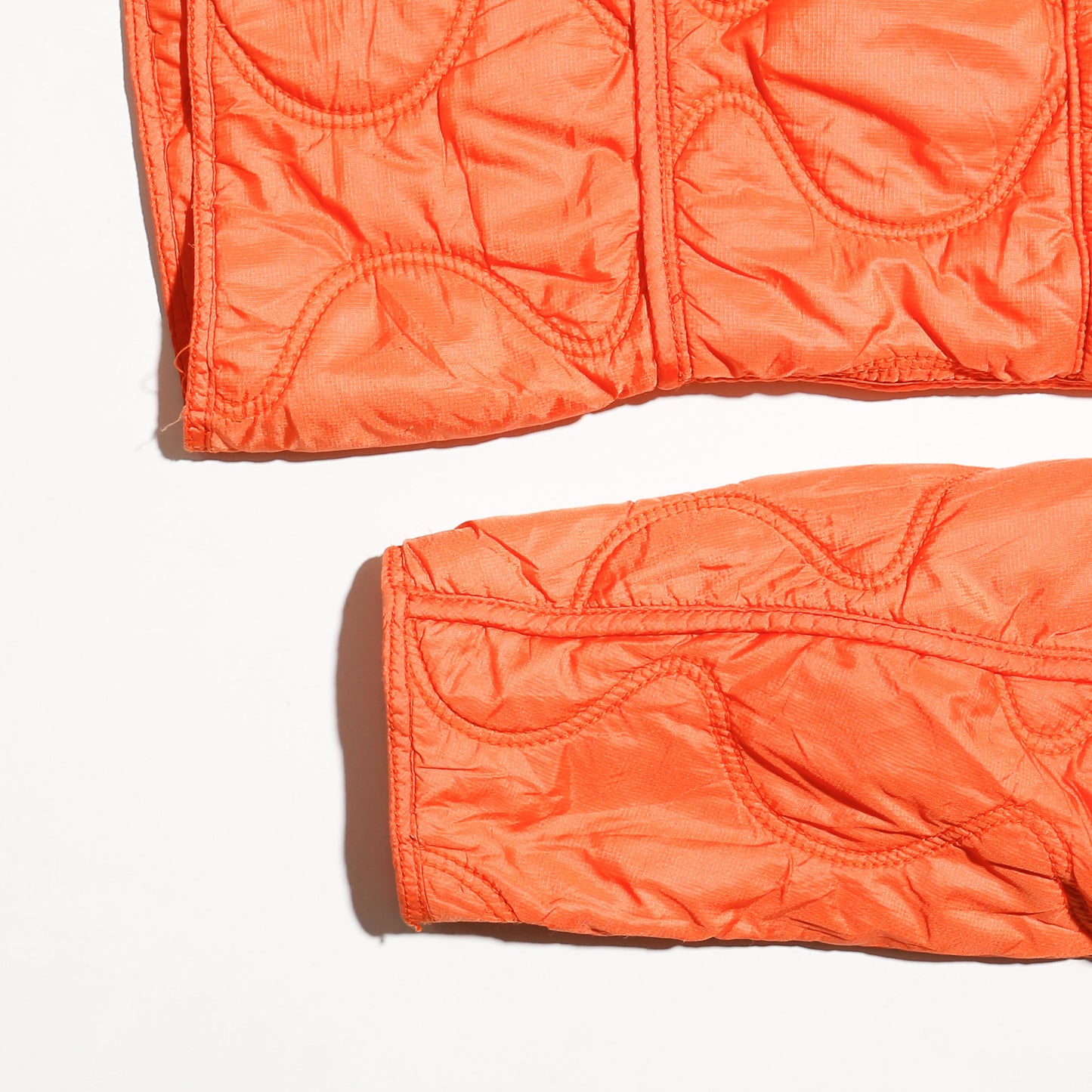 vintage onion quilted techno jacket