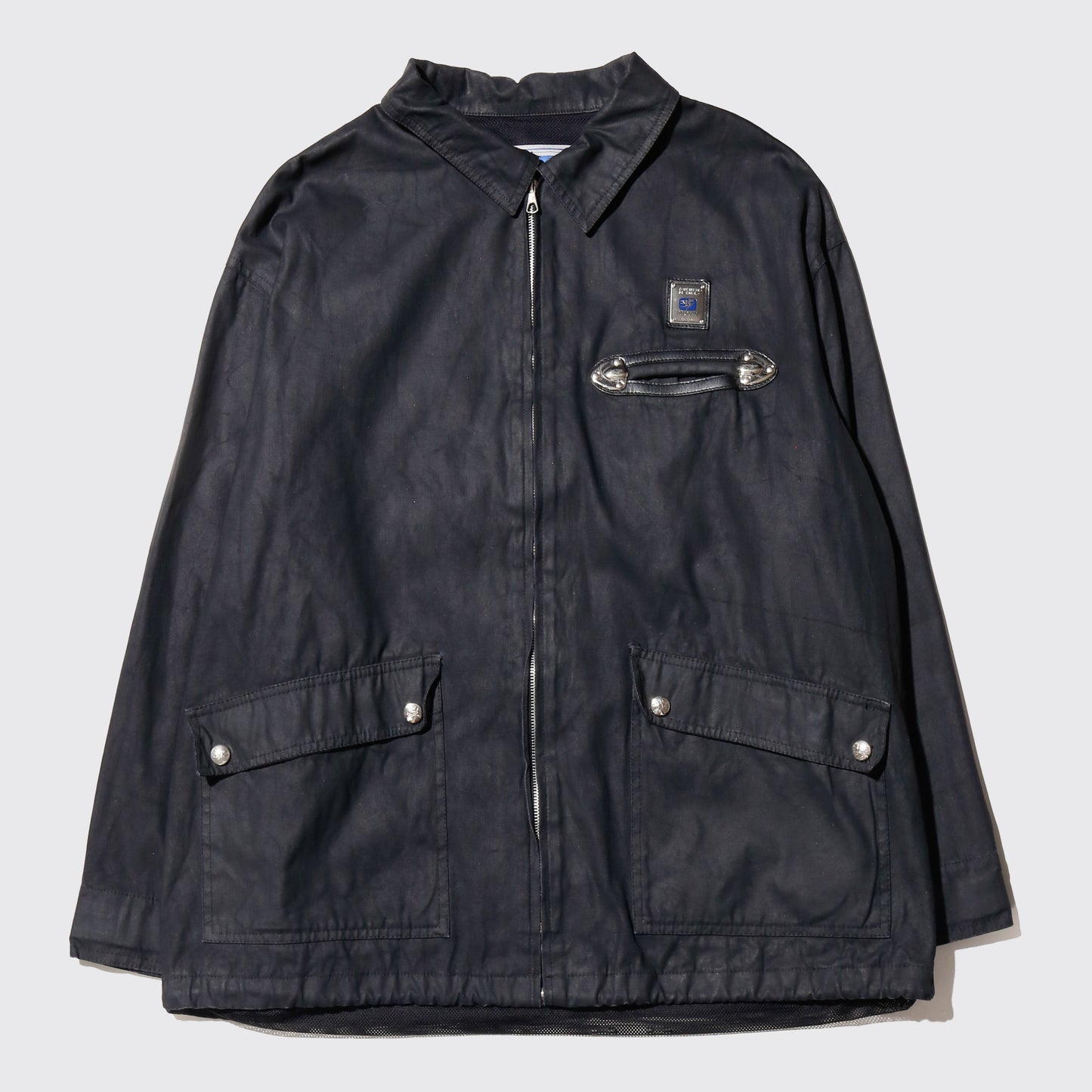 vintage piero guidi waxed jacket