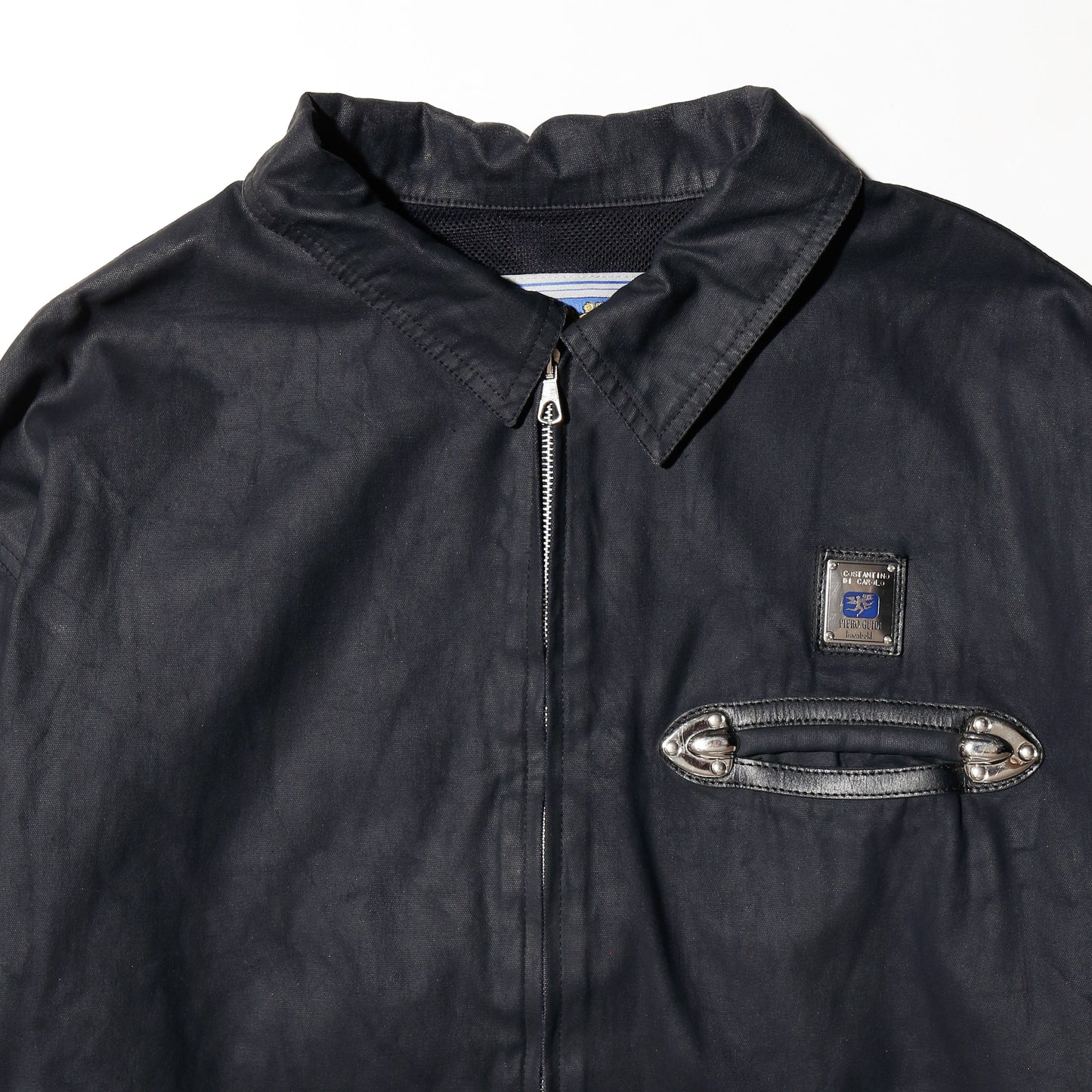 vintage piero guidi waxed jacket