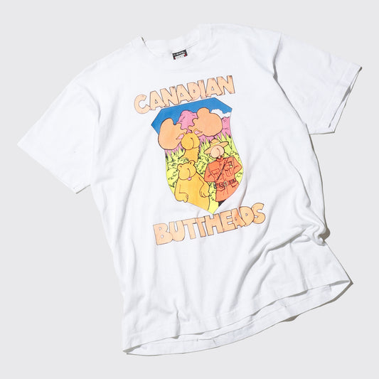 vintage 90s "canadian buttheads" vacation t-shirt