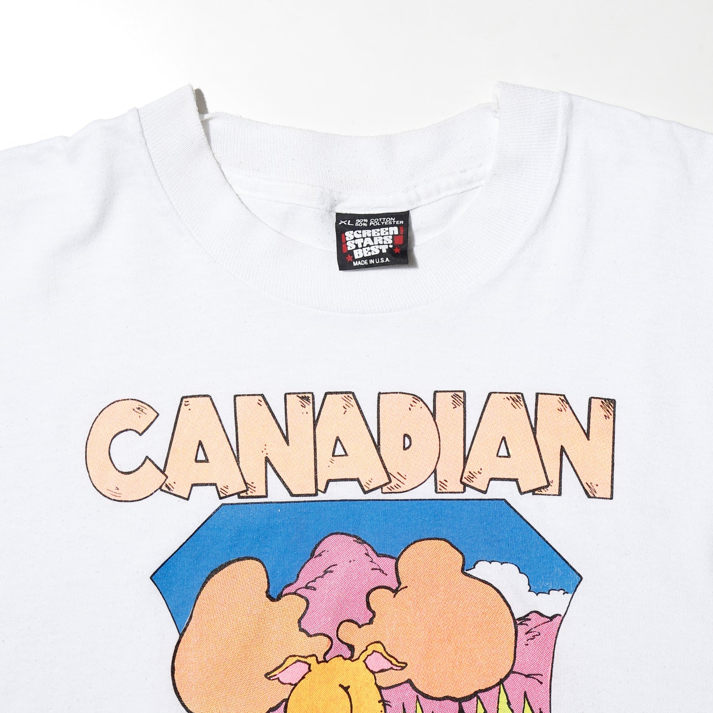 vintage 90s "canadian buttheads" vacation t-shirt