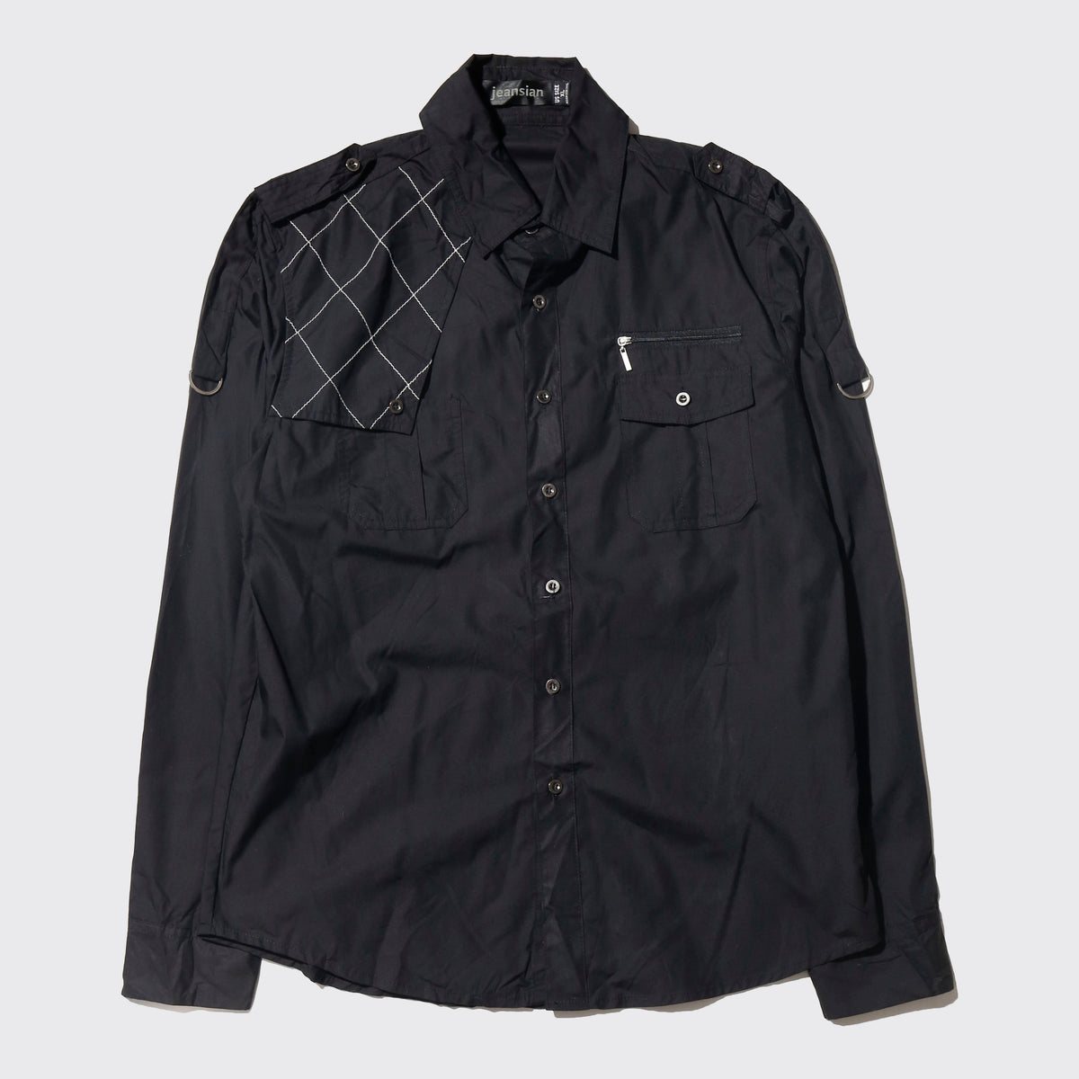 vintage jeansian hybrid utility shirt
