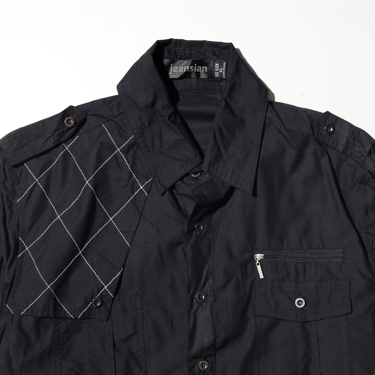 vintage jeansian hybrid utility shirt