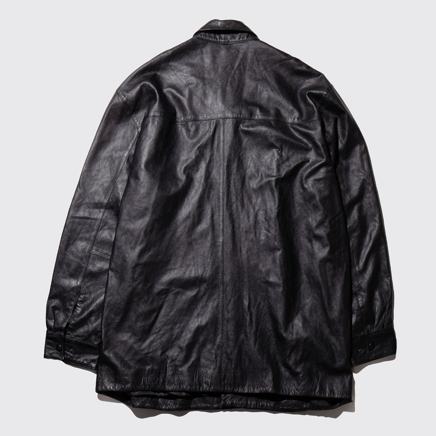 vintage Intrecciato leather jacket