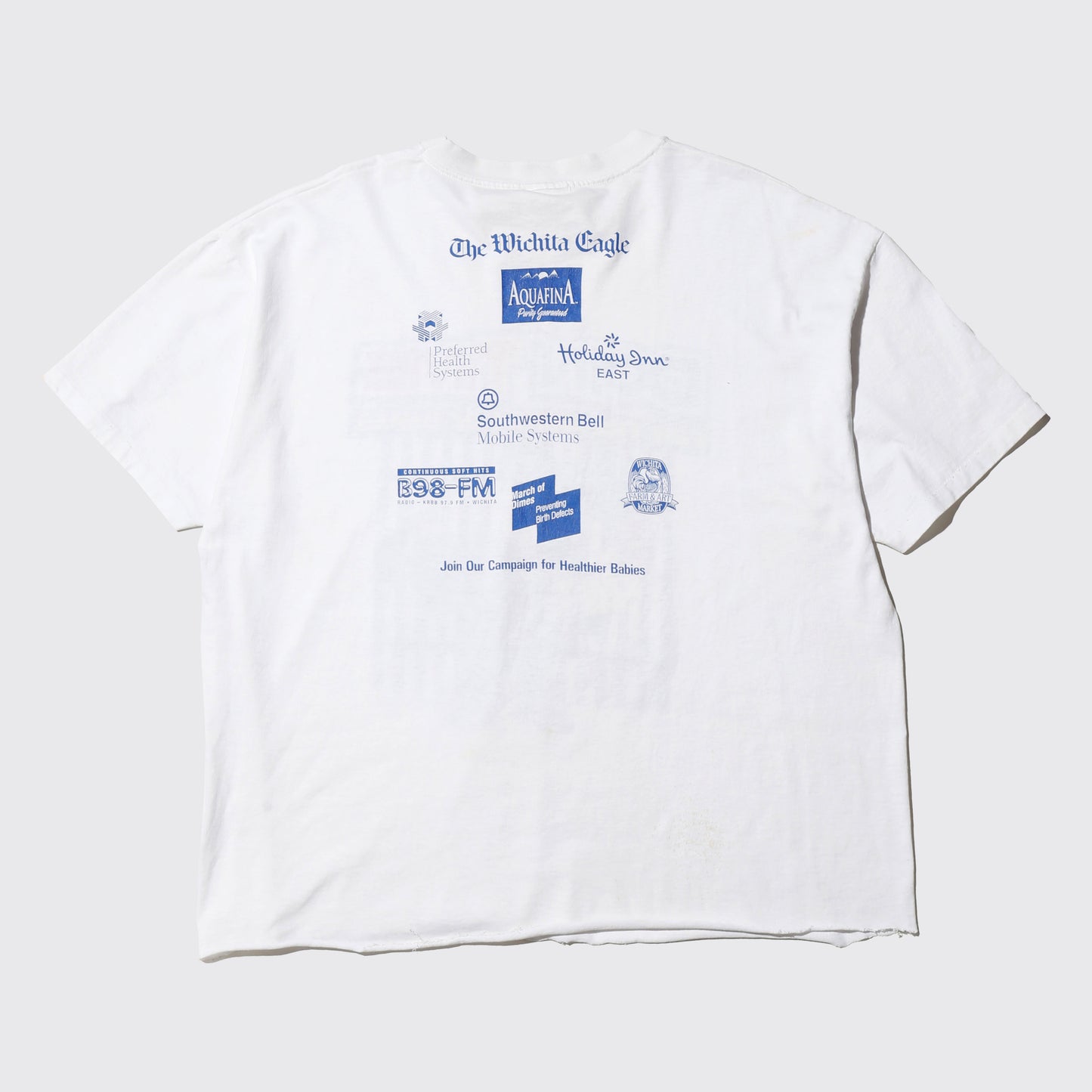 vintage 1995's march of dimes charity t-shirt