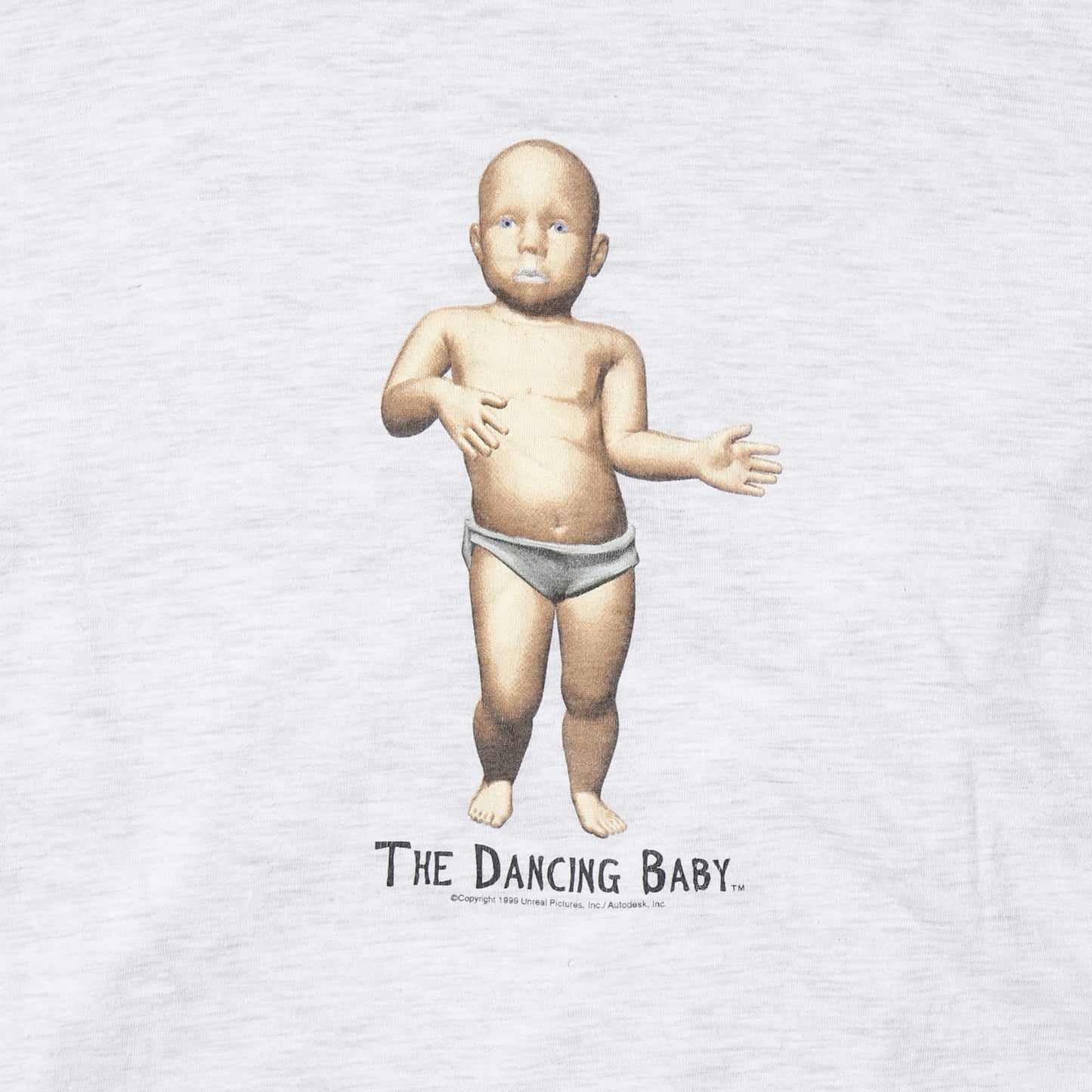 vintage 1999's Dancing baby t-shirt