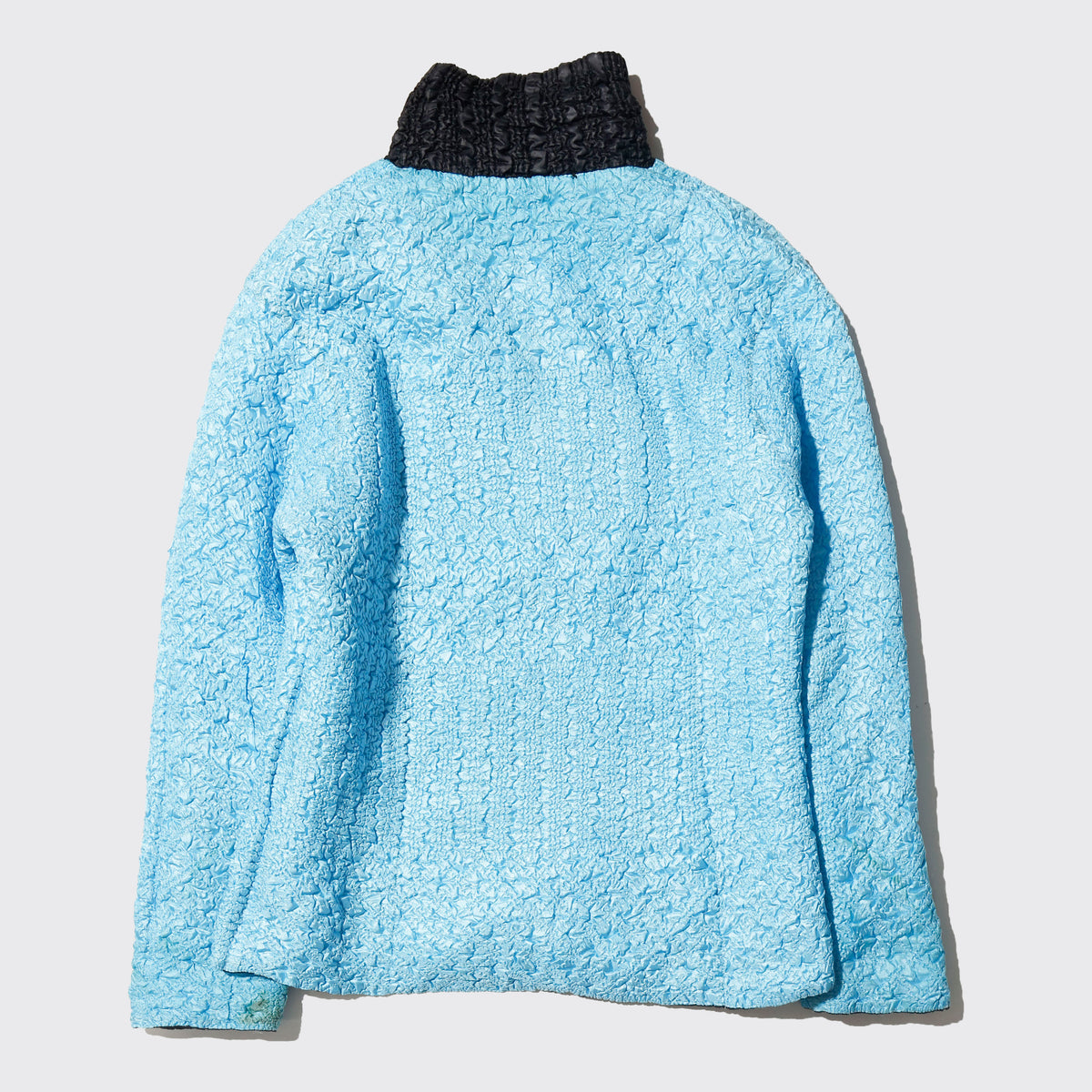 vintage reversible ice blue wrinkle jacket