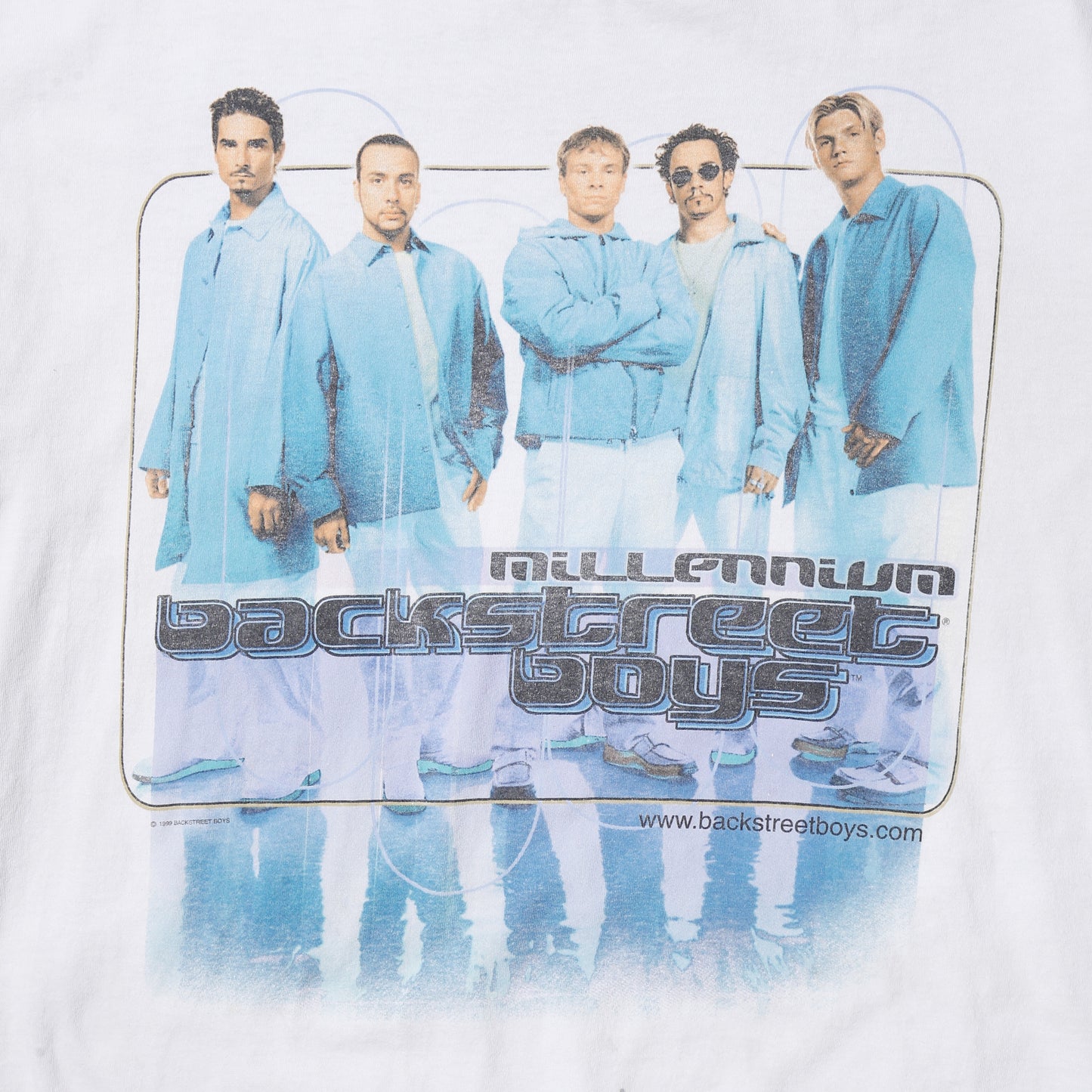 vintage 1999's Backstreet Boys "into the millennium" tour t-shirt
