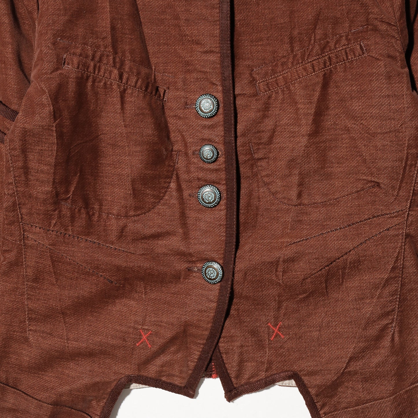 vintage 00's Marithé + François Girbaud spencer jacket