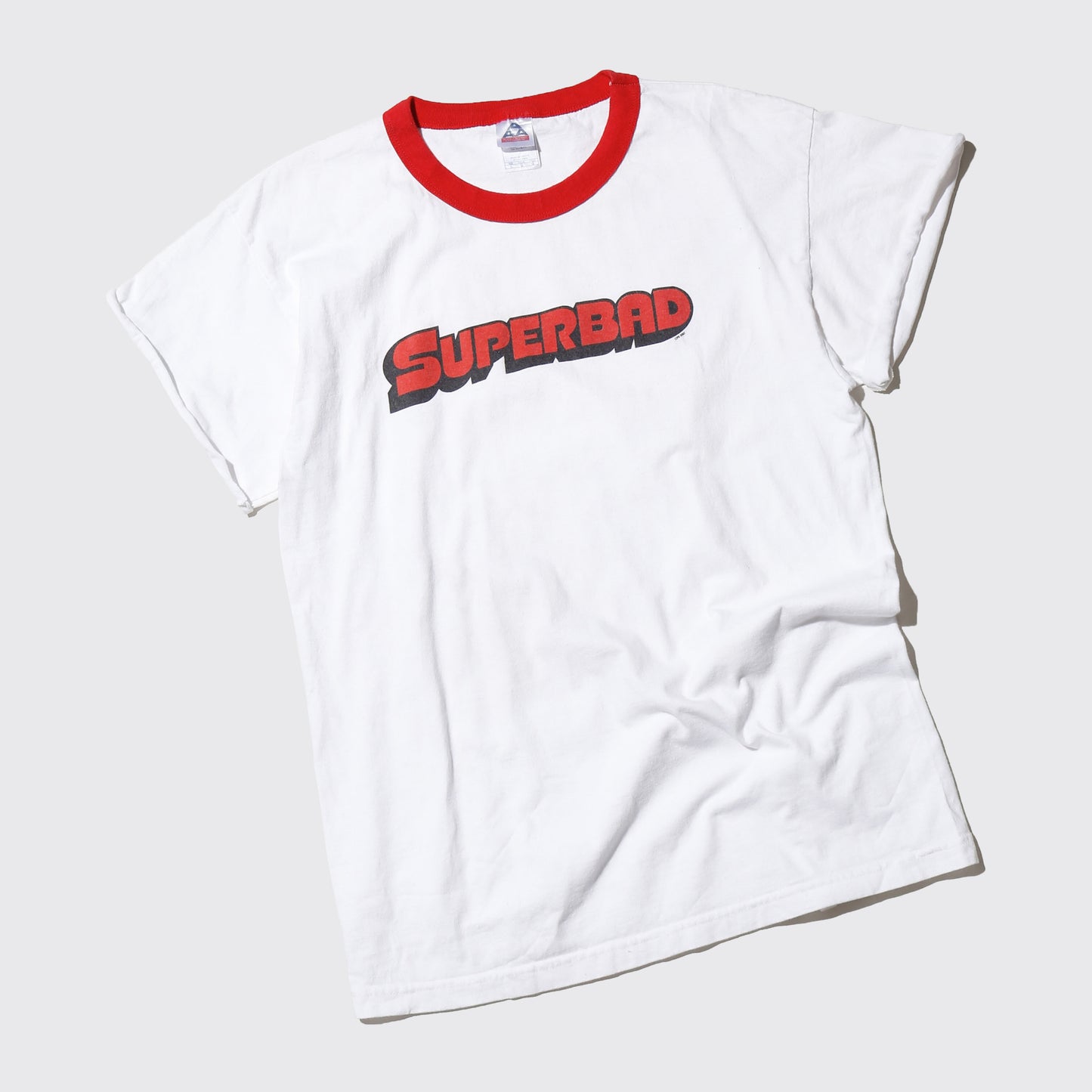 vintage 2007's supepbad promo ringer t-shirt