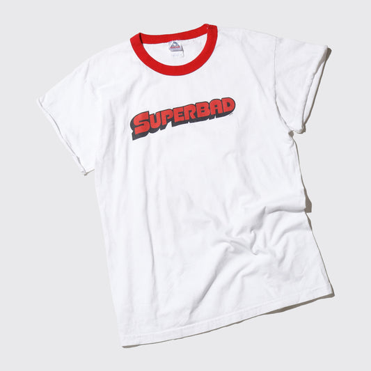 vintage 2007's supepbad promo ringer t-shirt
