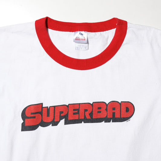 vintage 2007's supepbad promo ringer t-shirt