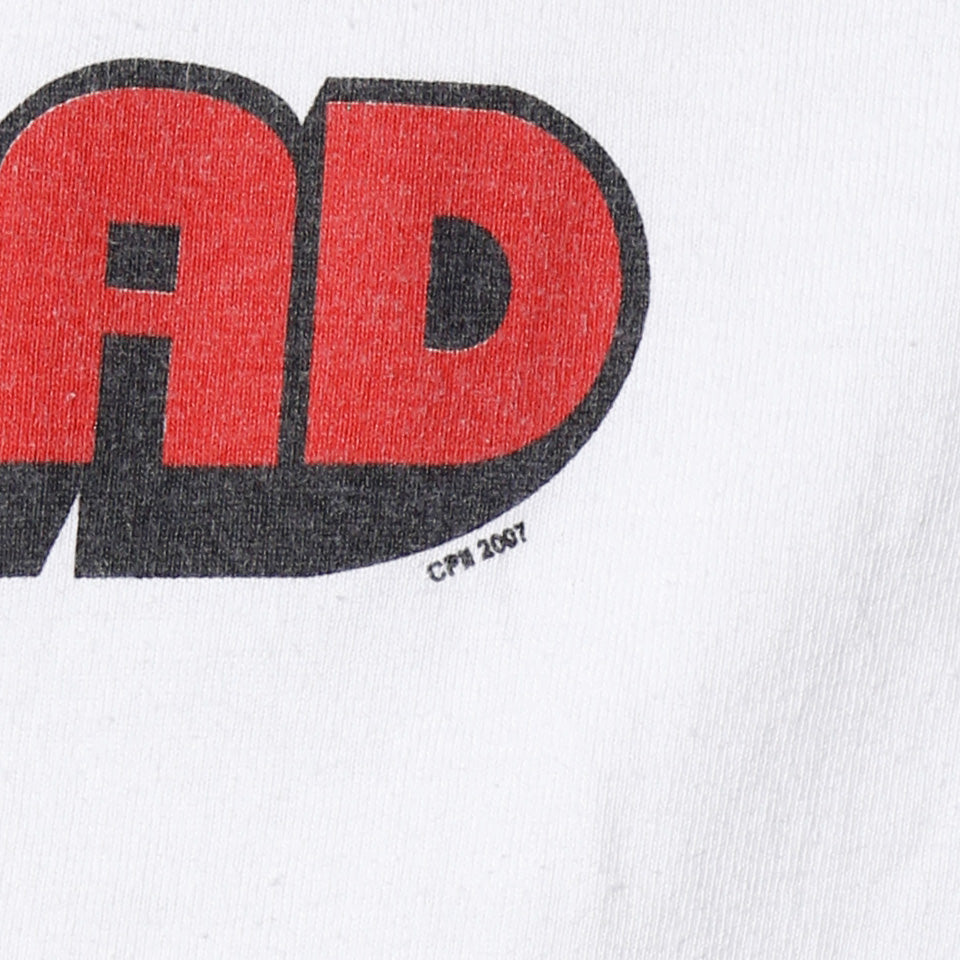 vintage 2007's supepbad promo ringer t-shirt
