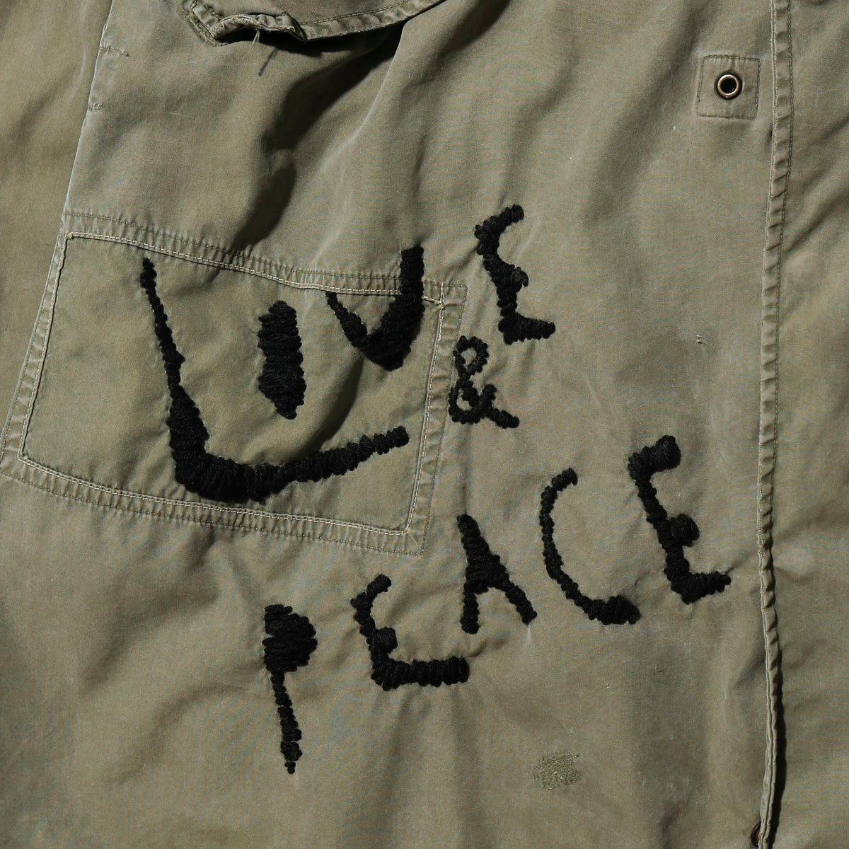 *one-off craft m-51 mods coat,with copper badge