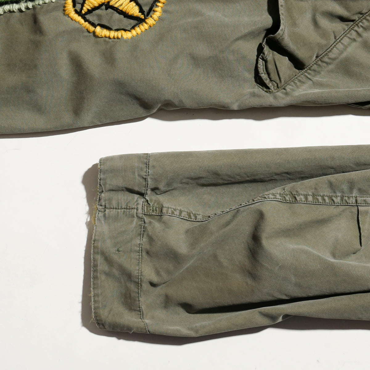 *one-off craft m-51 mods coat,with copper badge
