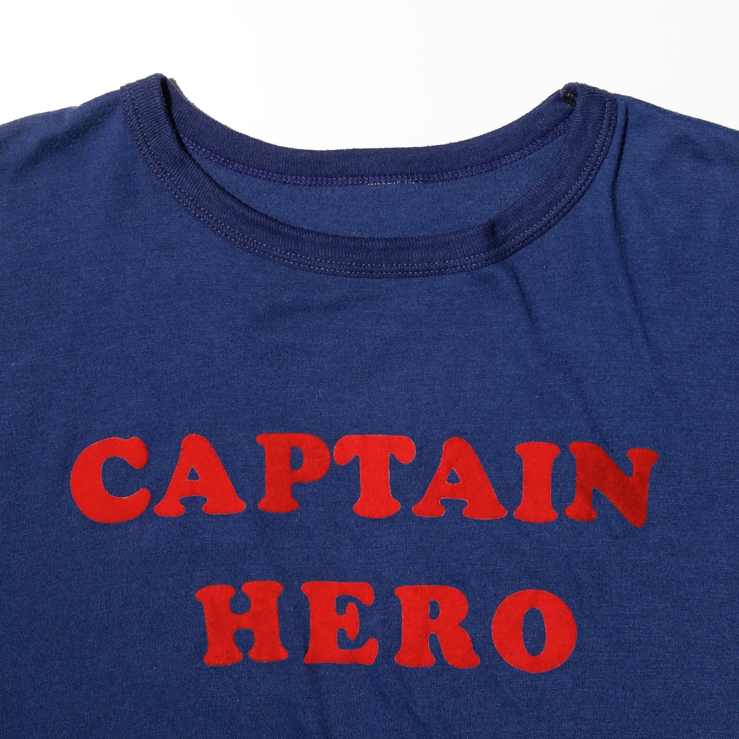 vintage 70's captain hero ringer t-shirt
