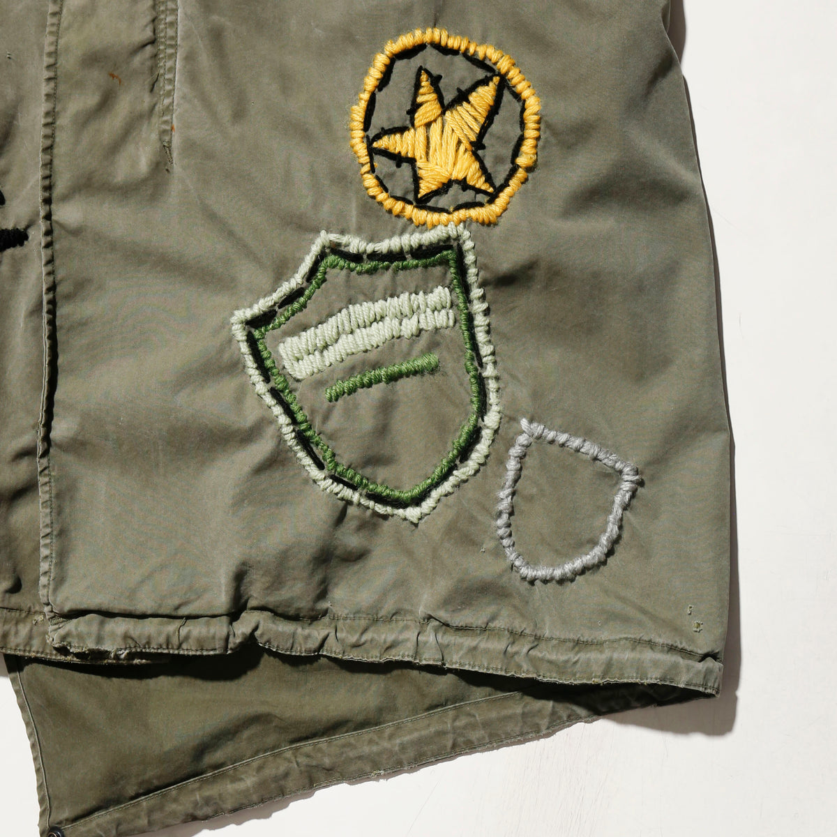 *one-off craft m-51 mods coat,with copper badge