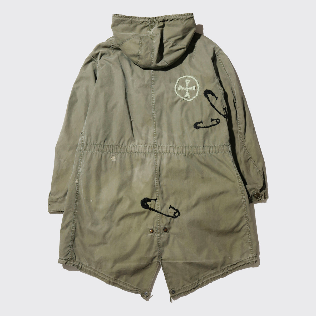 *one-off craft m-51 mods coat,with copper badge