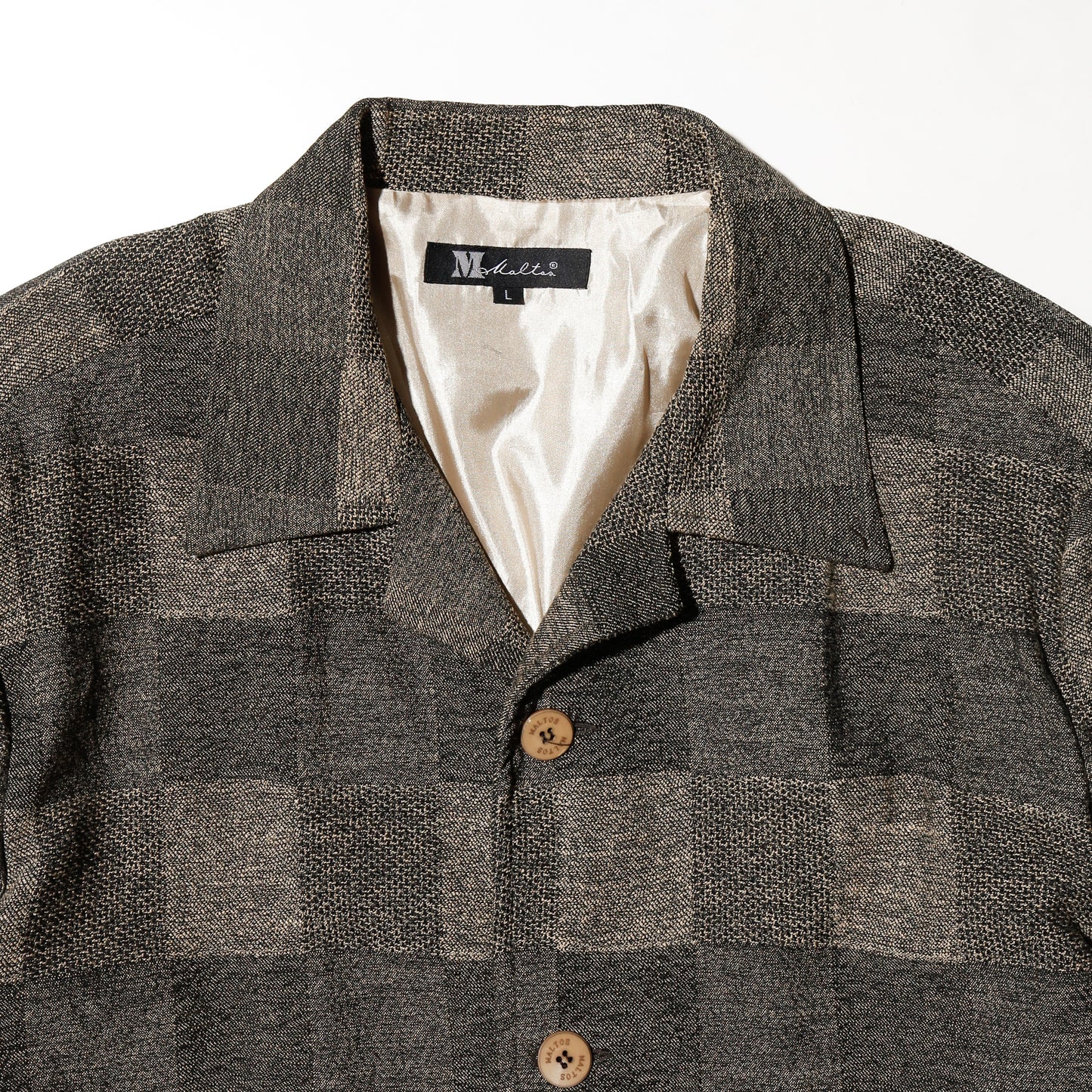 vintage grid jacquard relaxed set up